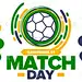 足球赛日。 Sfootball Match Day.游戏日足球场和球。世界锦标赛和欧洲杯。联赛季后赛