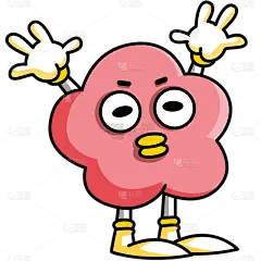 卡通-可爱doodle风元素-SVG-举手