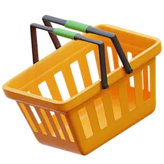购物篮 3d 图