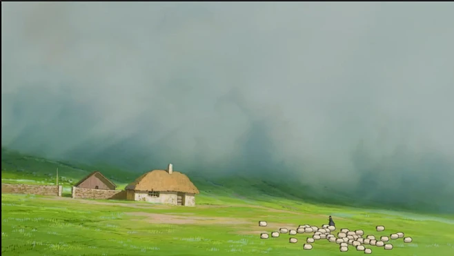 宫崎骏内的花瓣采集图片-湖西路16号