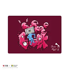 街头涂鸦风格   surface  book   小蓝人