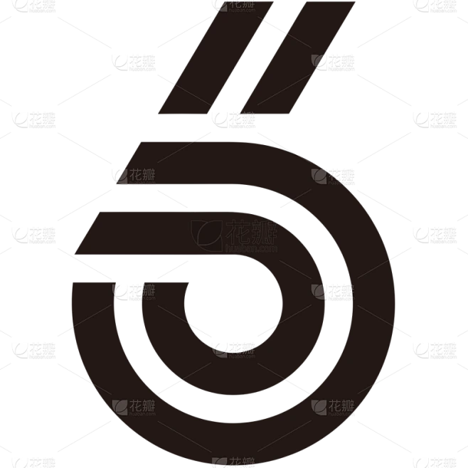 常规内容-图标系列简约数字线条图标
