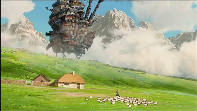 宫崎骏内的花瓣采集图片-湖西路16号