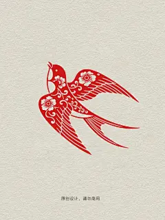 原创图案【燕子】_1_穿针引线_来自小红书网页版