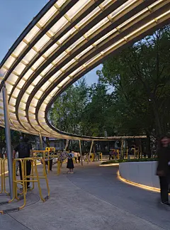 徐汇日晖绿地社区公园照明设计-中国照明网