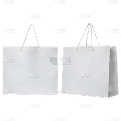 样机系列写实感白色简约手提袋（td）