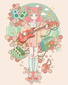 插画师 hiro046k