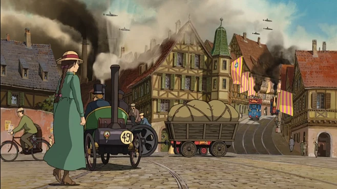 宫崎骏内的花瓣采集图片-湖西路16号