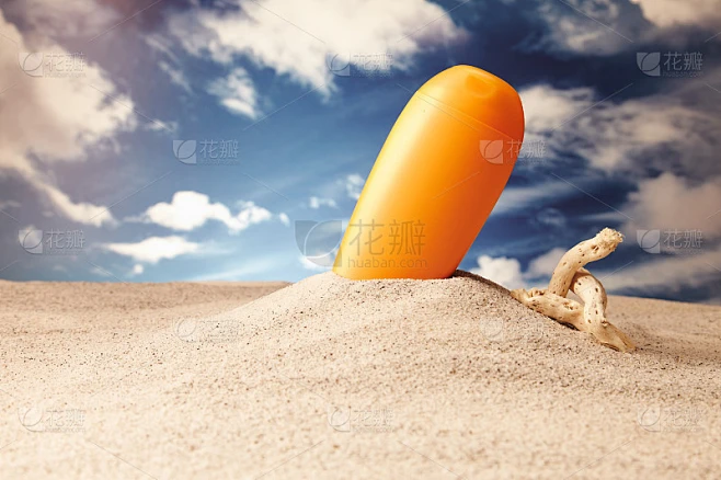 假期,夏天,沙滩。