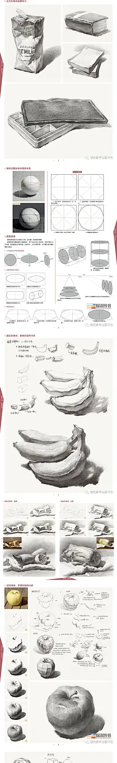 2019画繁为简素描静物1 领先教学张磊编单个组合素描静物基础入门书步骤结构解析光影关系照片对应范画临摹对临联考艺考美术绘画书-tmall.com天猫