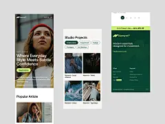 Nomvnt — Blog Page (Mobile) by Ilham Tristadika for Hatypo Studio on Dribbble