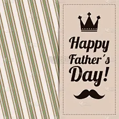 快乐的父亲一天卡设计.