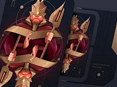 NFT Cards KING Illustration