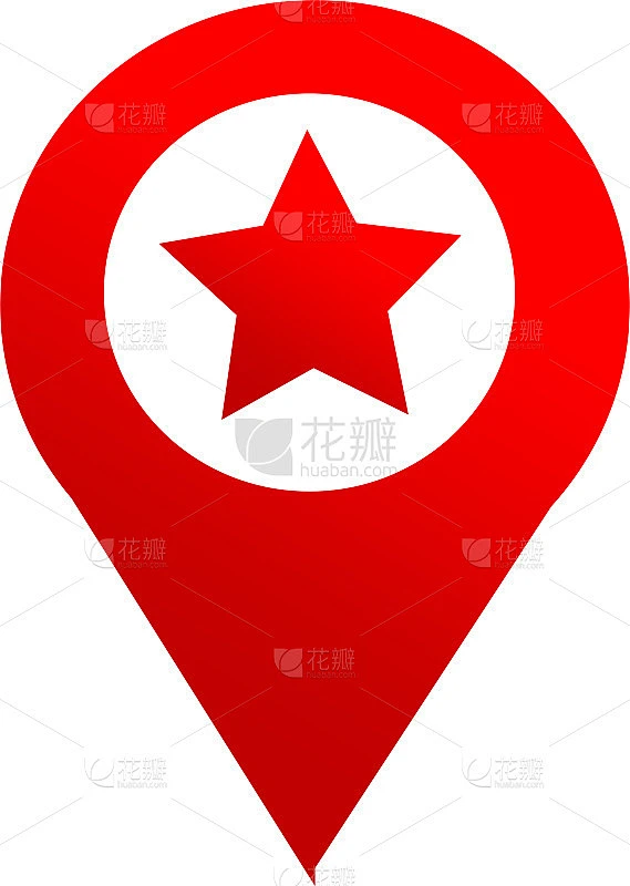 大头针图标标识设计