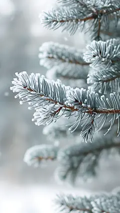 实景冬季冬天大雪小雪大寒小寒节气植物背景